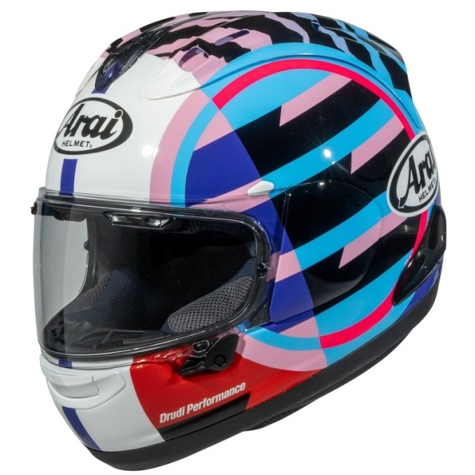 CASCO ARAI RX-7V EVO - SPECTRE CYAN | CASCO ARAI RX-7V ECE 22-06