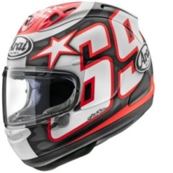 CASCO ARAI RX-7V EVO NICKY RESET REPLICA | CASCO ARAI RX-7V ECE 22-06