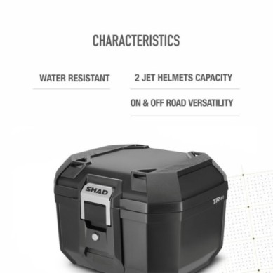 BAÚL SHAD TERRA TR41 D0TR41100 | TOP CASE