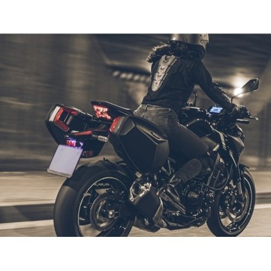 Alforjas Laterales SHAD E48SR Negras 15L para Moto