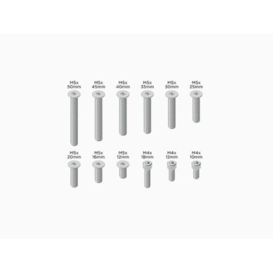 Juego de tornillos de recambio Quad Lock