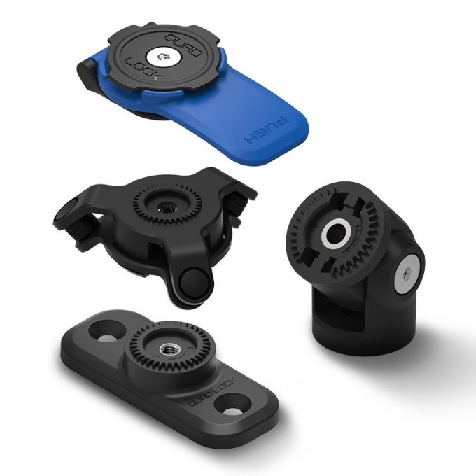 Quad Lock 360 Scooter Mounting Kit - Base/Adaptor/Head +