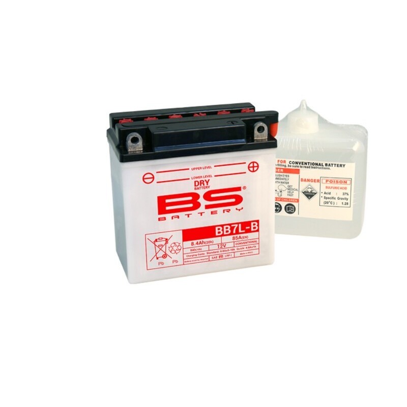 BATERÍA BS BATTERY BB7L-B2 | BATERÍA MOTO BS BATTERY