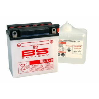 BATERÍA BS BATTERY BB7L-B (FRESH PACK) | BATERÍA MOTO BS BAT