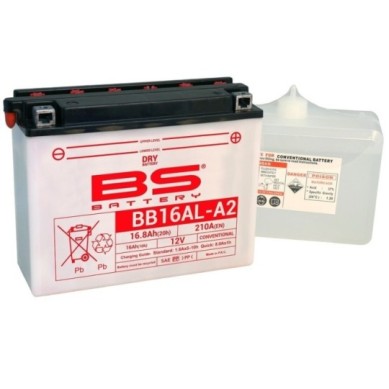 BATERÍA BS BATTERY BB16AL-A2 | BATERÍA MOTO BS BATTERY