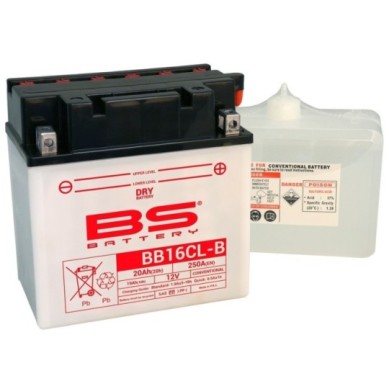 BATERÍA BS BATTERY BB16CL-B (FRESH PACK) | BATERÍA MOTO BS B