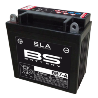 BATERÍA BS BATTERY SLA BB7-A (FA) | BATERÍA MOTO BS BATTERY
