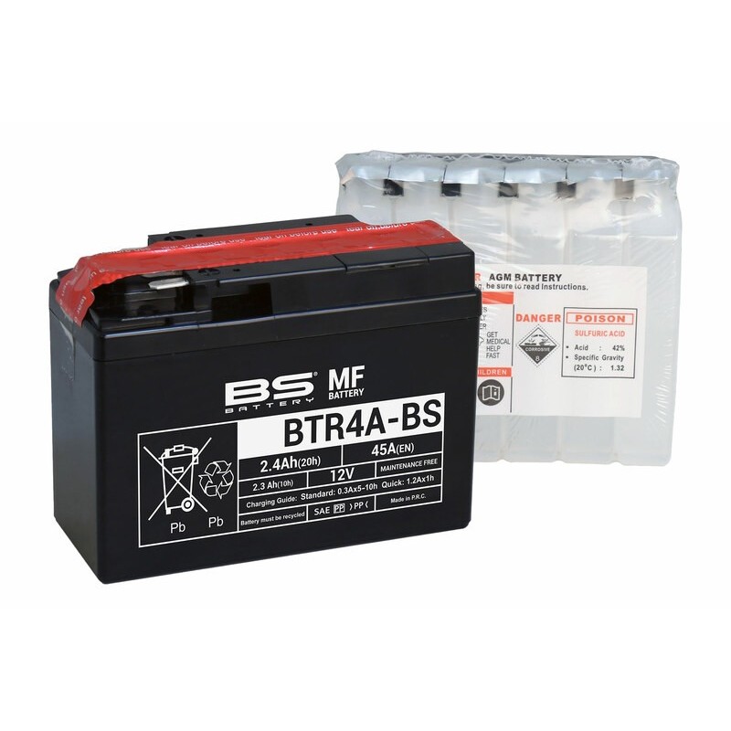 BATERÍA BS BATTERY BTR4A-BS | BATERÍA MOTO BS BATTERY
