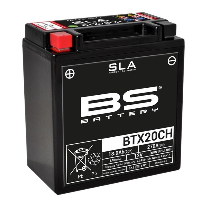 BATERÍA BS BATTERY SLA BTX20CH (FA) | BATERÍA MOTO BS BATTER