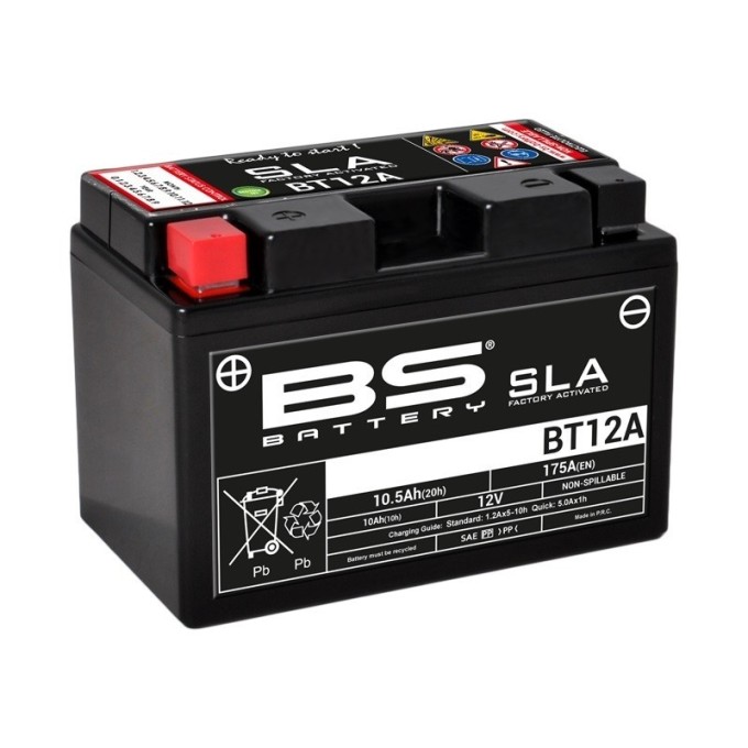 BATERÍA BS BATTERY SLA BT12A (FA) | BATERÍA MOTO BS BATTERY