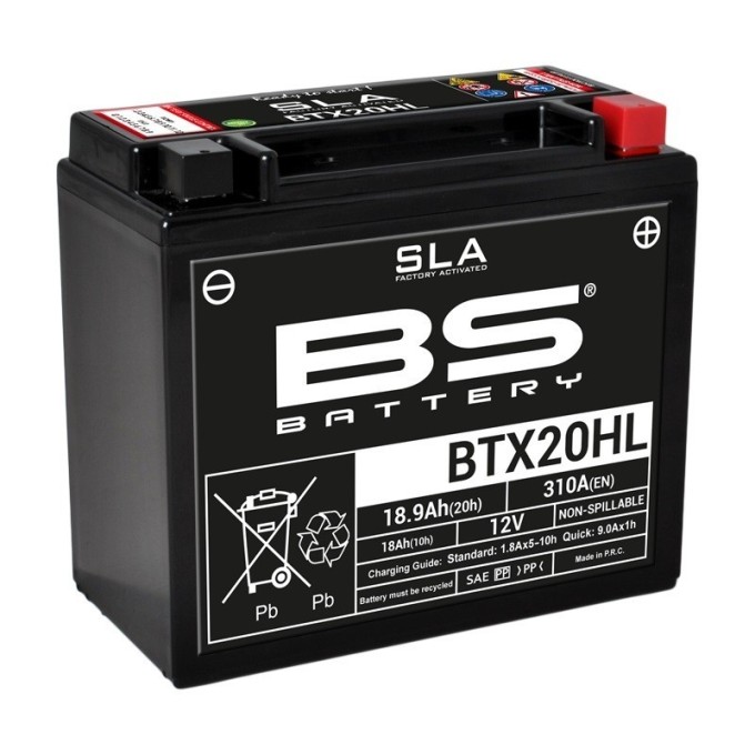 BATERÍA BS BATTERY SLA BTX20HL (FA) | BATERÍA MOTO BS BATTER