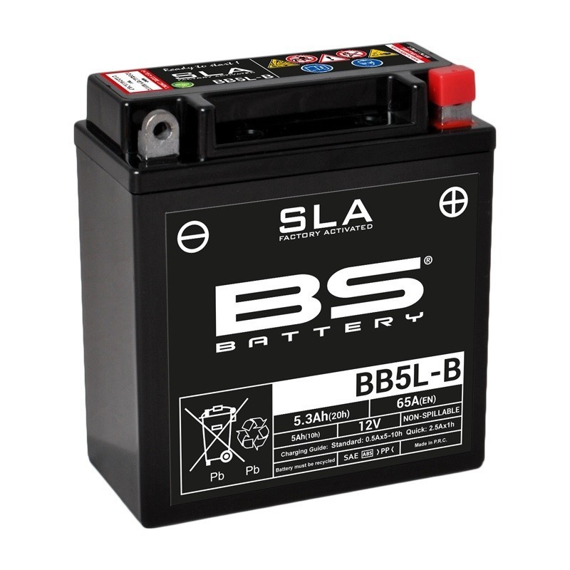 BATERÍA BS BATTERY SLA BB5L-B (FA) | BATERÍA MOTO BS BATTERY