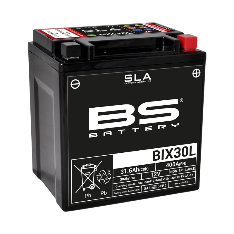 BATERÍA BS BATTERY SLA BIX30L (FA) | BATERÍA MOTO BS BATTERY