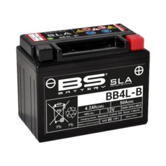 BATERÍA BS BATTERY SLA BB4L-B (FA) | BATERÍA MOTO BS BATTERY