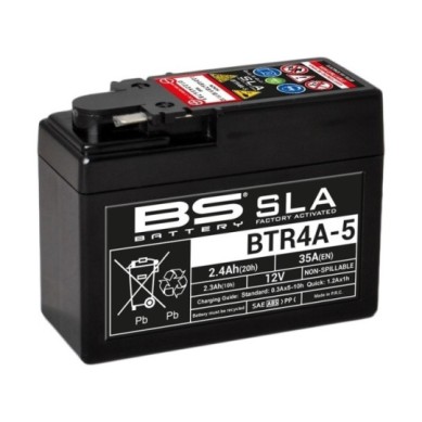 BATERÍA BS BATTERY SLA BTR4A-5 (FA) | BATERÍA MOTO BS BATTER