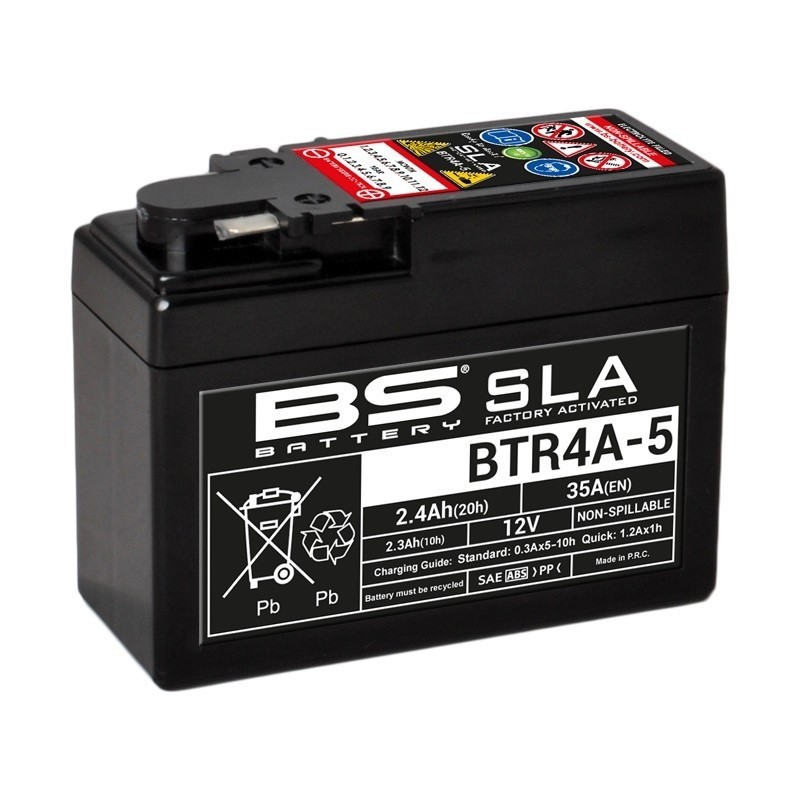 BATERÍA BS BATTERY SLA BTR4A-5 (FA) | BATERÍA MOTO BS BATTER