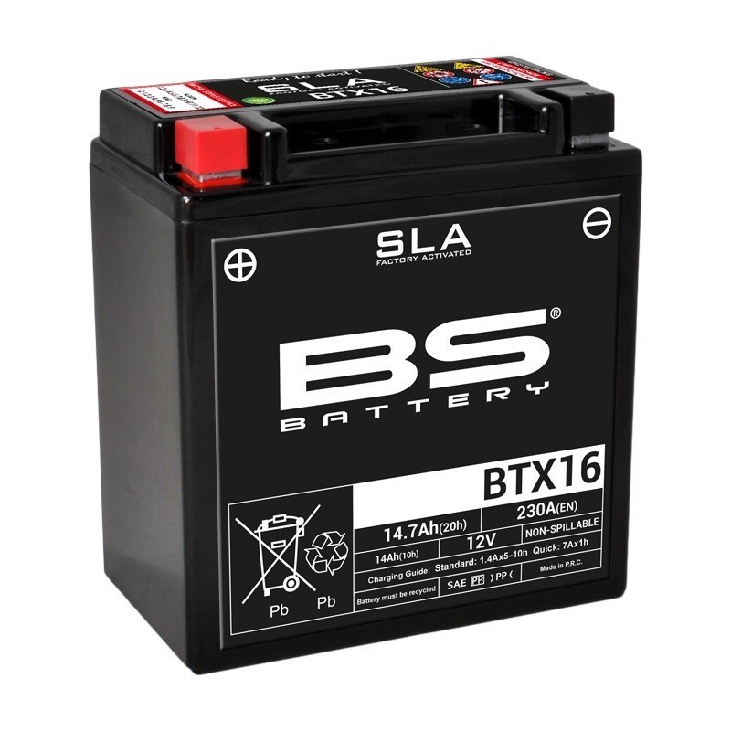 BATERÍA BS BATTERY SLA BTX16 (FA) | BATERÍA MOTO BS BATTERY