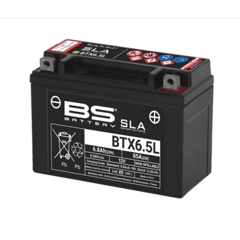 BATERÍA BS BATTERY SLA BTX6.5L (FA) | BATERÍA MOTO BS BATTER