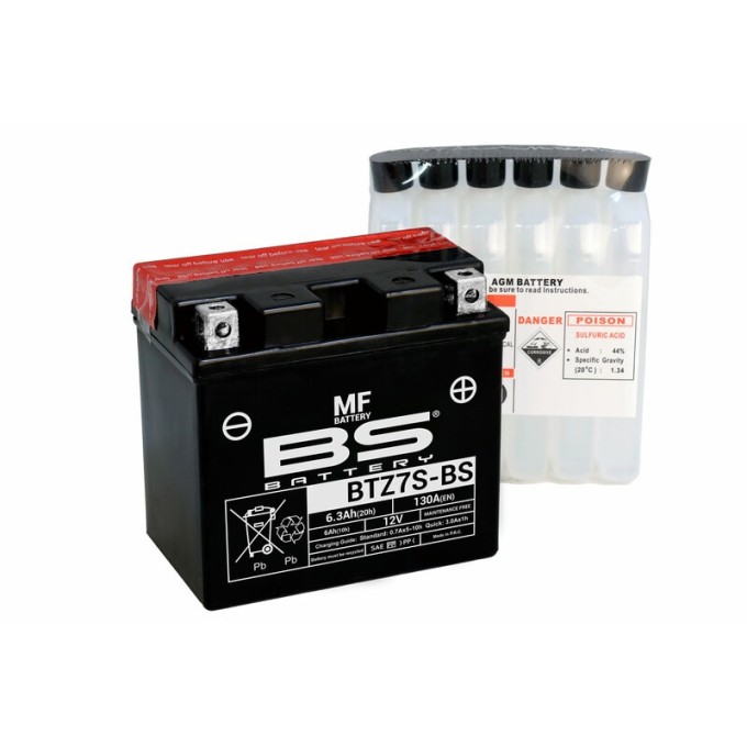 BATERÍA BS BATTERY BTZ7S-BS | BATERÍA MOTO BS BATTERY
