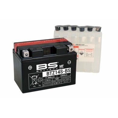 BATERÍA BS BATTERY BS BTZ14S-BS | BATERÍA MOTO BS BATTERY