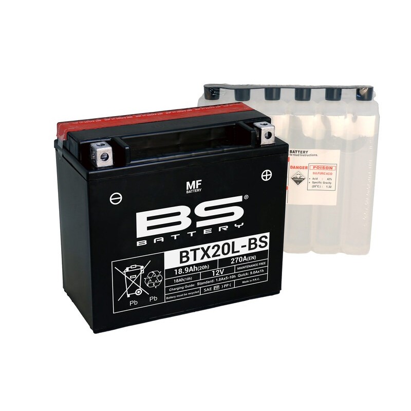 BATERÍA BS BATTERY BTX20L-BS | BATERÍA MOTO BS BATTERY