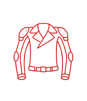 Chaquetas de piel moto