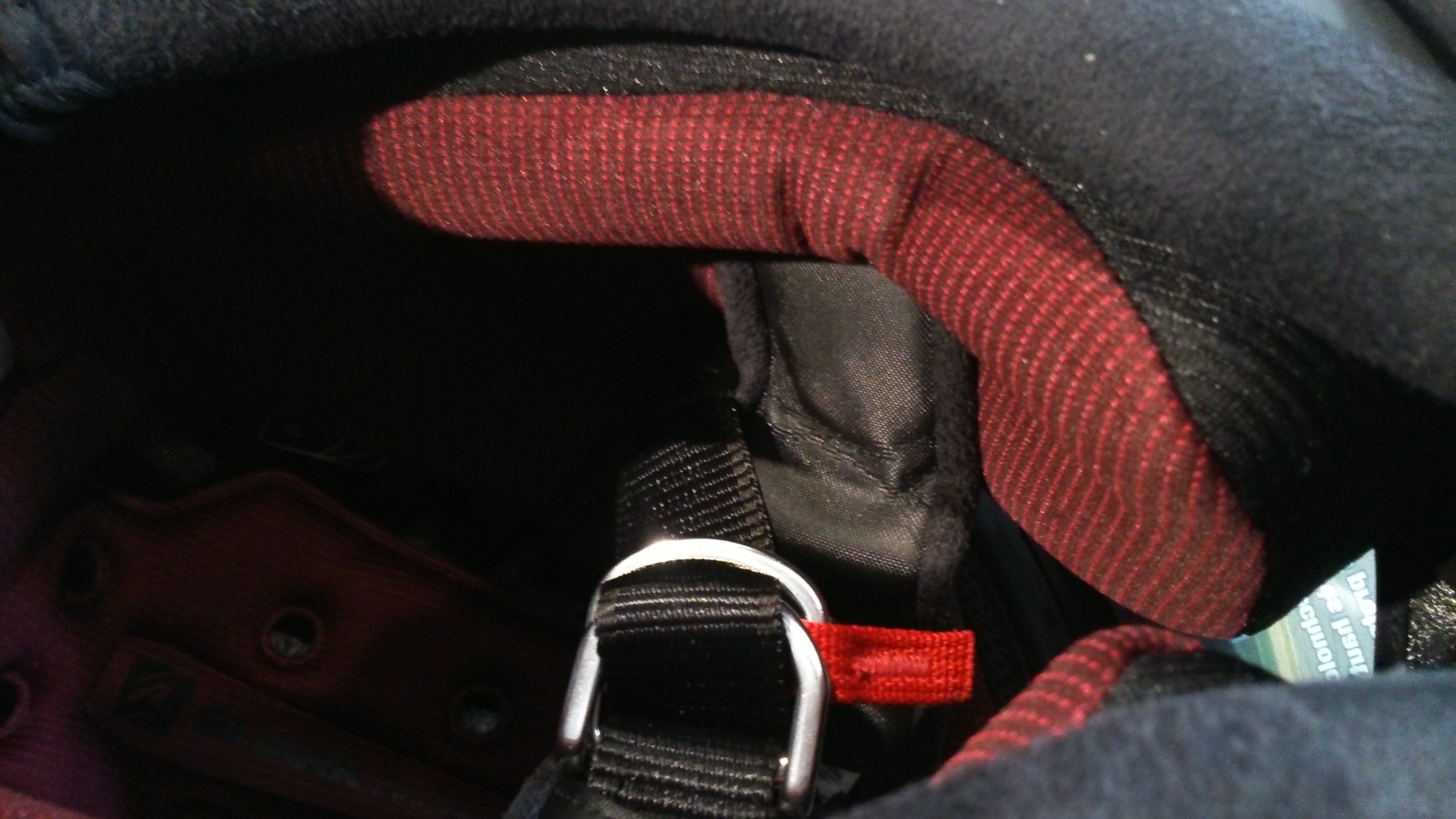 Interior casco Shark race R PRO de fibras de Bambu